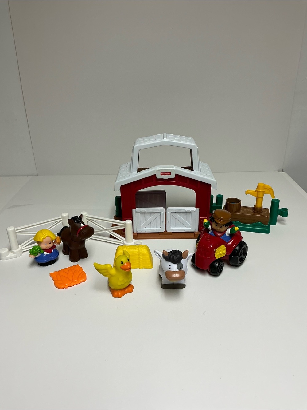 Fisher-Price Little People Farm Lot- Barn, Tractor, Farmer, Animals